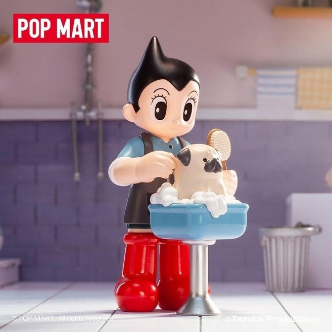 팝마트 아톰 다양한 인생 시리즈, 애완동물미용사, 제품확인위해박스개봉, 1개, 애완동물미용사