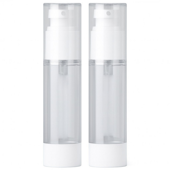 싱글레이드 진공 에센스 공병 50ml, 2개, 투명