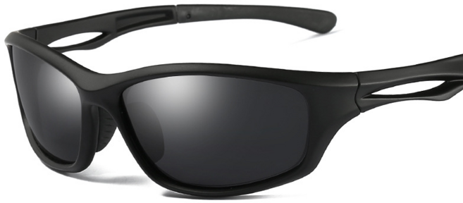 RNDY 러닝 고글 선글라스 스포츠 자전거 야구 마라톤 라이더, 1개, 블랙