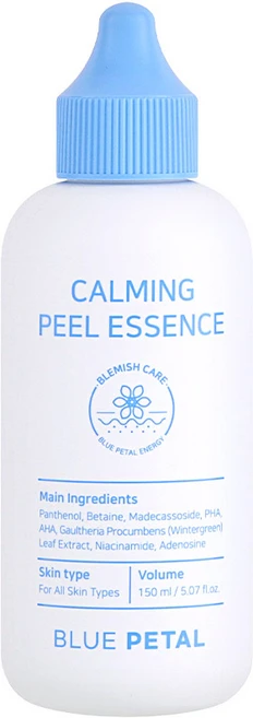 26년 7월까지 AHA Bha 각질토너 약산성토너 얼굴각질 블루페탈 카밍 필 에센스 150ml 1개 - 쿠팡