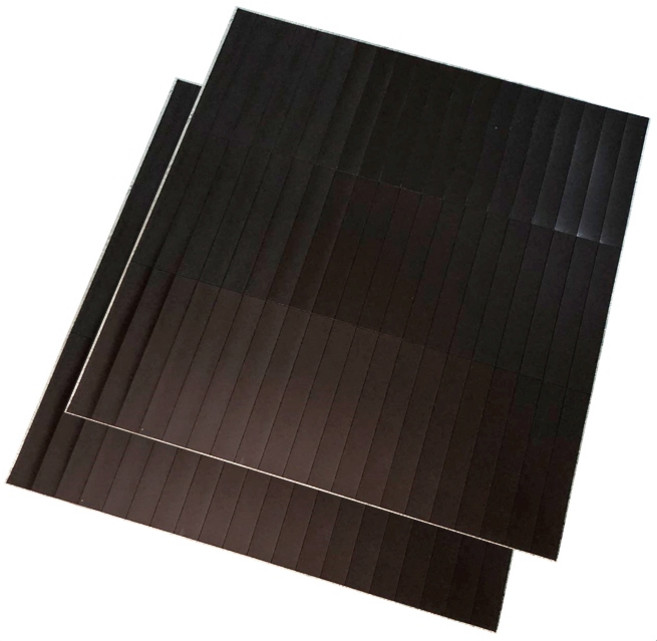 [제이스마그네트] 접착 조각 고무자석 시트 300x300 판, 2p세트 100x15x1T_120조각, 1개