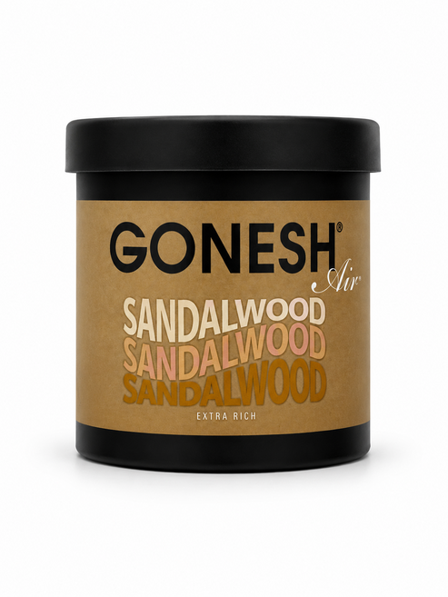 GONESH 檀香空氣清新劑 極致濃郁, 100g, 1個, 檀香