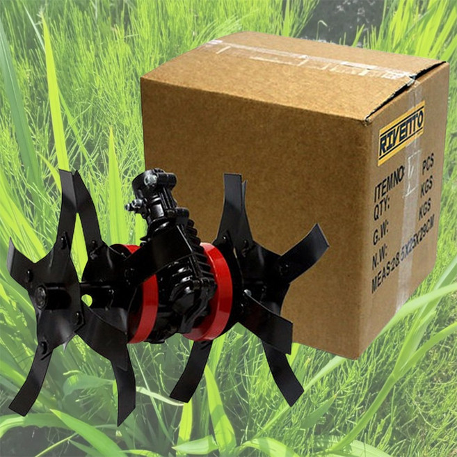 예초 부착 관리기 땅뒤집기 잡초제거 농가정원 텃밭관리 무 배추 고추 콩 밭작물 북주기 자동 호미 농기계, 1개