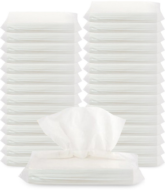 협진티슈 미소 리필용 미용티슈 리필티슈, 30개, 100매입