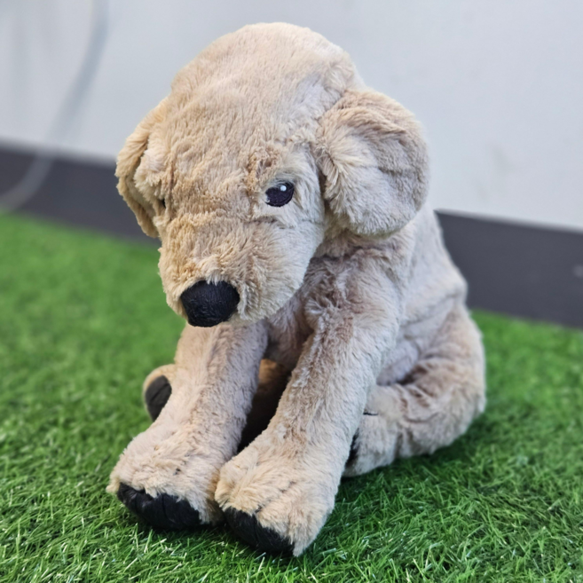 [정품] IKEA 강아지 애착인형 소형 귀여운 골든 리트리버 깜찍 안전한 재밌는 놀이 선물, 1개