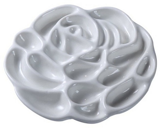 장미 파레트 수채화 아크릴 유화 민화 동양화 진채화, 1개