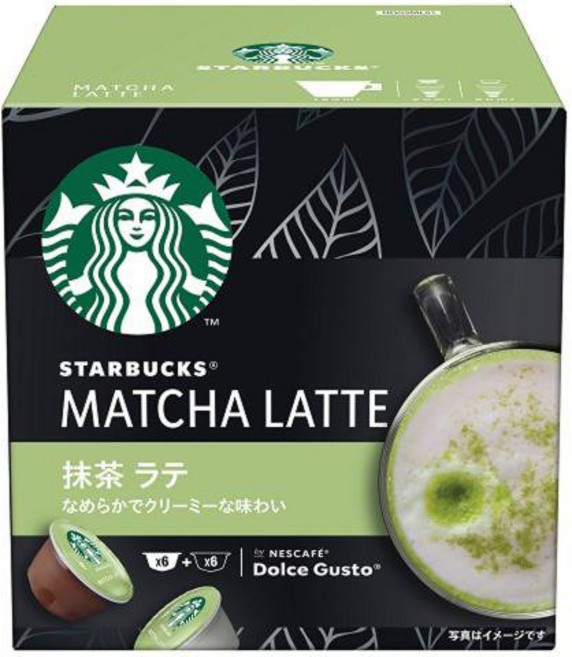 스타벅스 녹차라테 네스카페 돌체 구스토전용 캡슐 12개(6 배분), 135g, 본문참고, 1개, 1개입