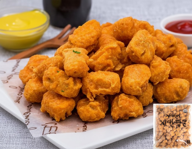 [지키미] 팝콘치킨 2kg, 1개