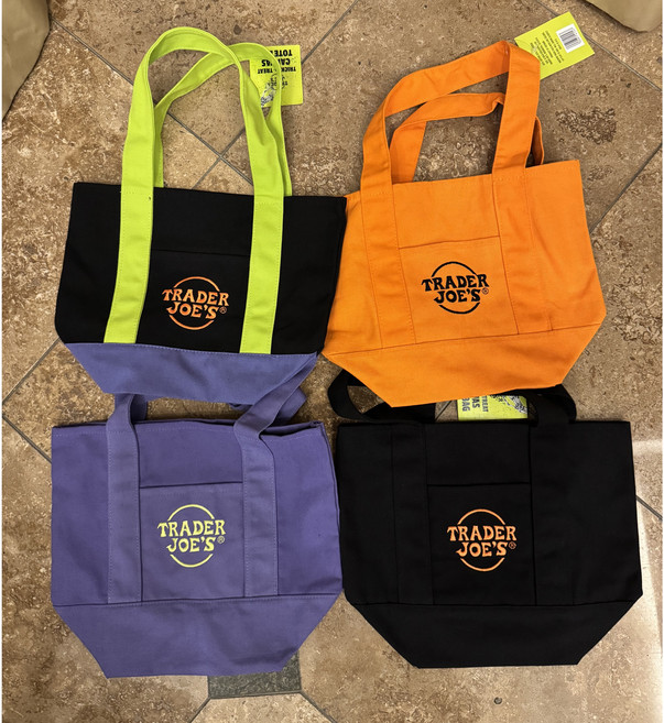 트레이더조 미니 에코백 할로윈 토트백 국내배송