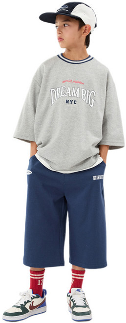 더베이지 가을 주니어 남아 상하 세트 빅드림 버뮤다 SET B4768