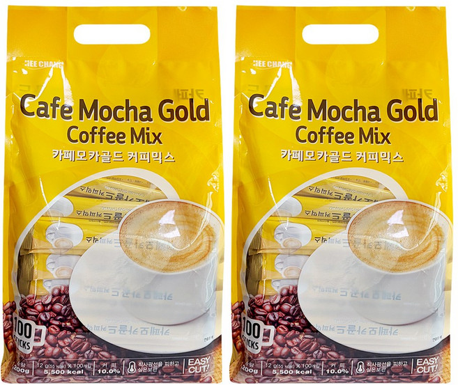 희창 카페모카 골드 커피믹스, 12g, 100개입, 2개