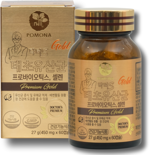 서재걸 골드 태초 유산균 장건강 면역력, 1개, 60정