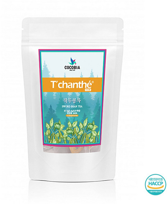 티샹떼 국산 작두콩차 25티백 1.5g 전통차 삼각티백, 단품