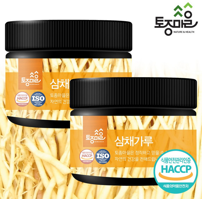 (주)토종마을 HACCP인증 국산 삼채가루 150g, 2개