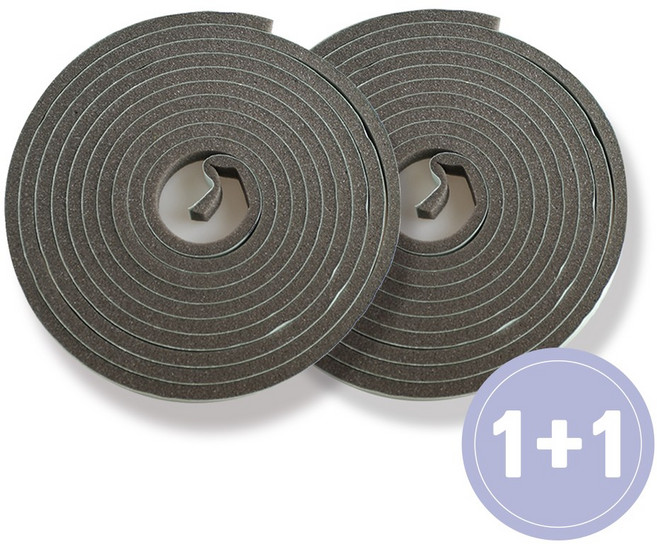 홈스 우레탄 문풍지 20mm x 5m 1+1, 1개