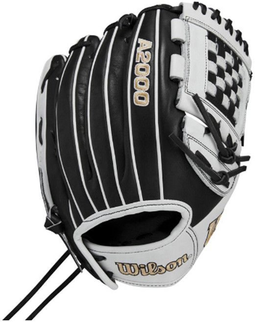 윌슨 투수 올라운드 글러브 A2000FP P12 패스트피치 12인치 블랙/화이트 40412, 1개