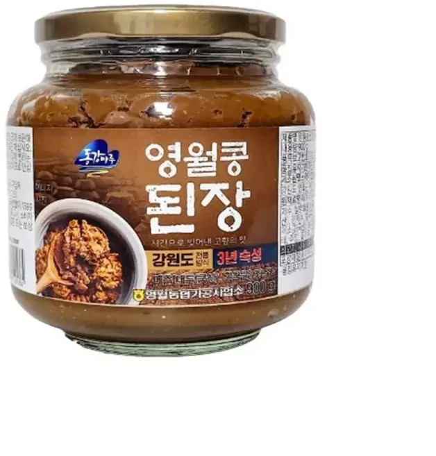 영월농협 동강마루 전통 콩된장 / 구수한 국산메주 가정식 장류 900g, 1개