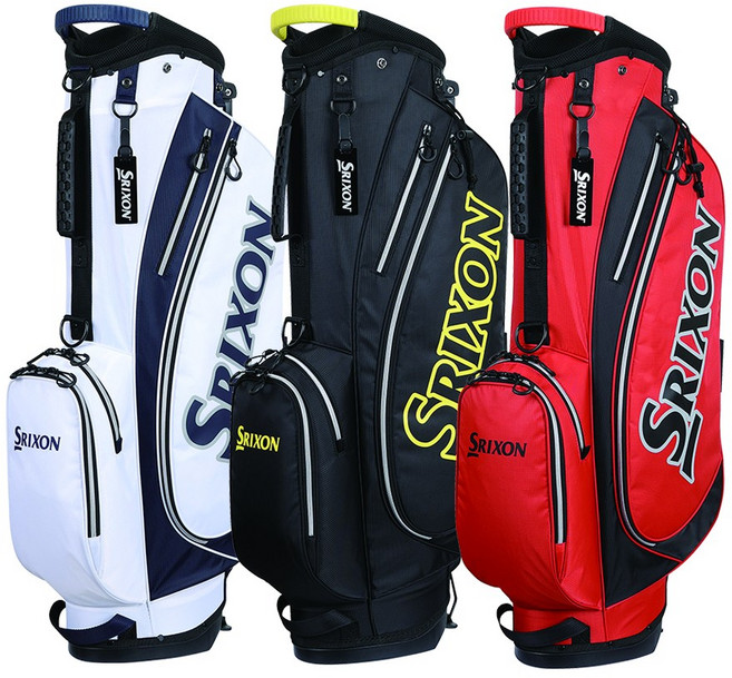 스릭슨 하프 골프 스탠드백, 화이트 + 네이비