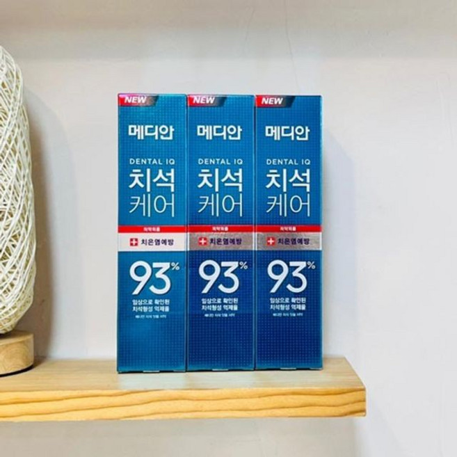 치석케어 치석케어 메디안 치은염예액 치약 3개입 kan*52972up, 1