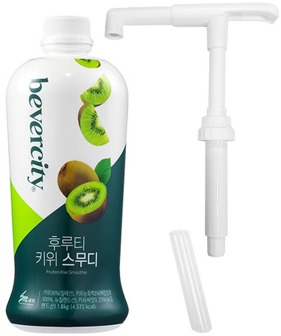 [세미] 베버시티 후루티 키위스무디 + DY소스펌프, 1.8kg, 1개