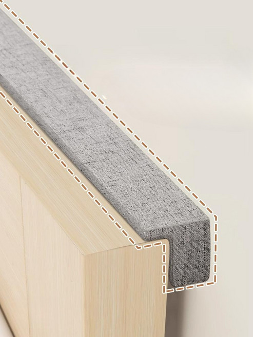 침대 틈새쿠션 틈새막이 빈틈 기역자형 막이 간격 사이, 피부 친화 원단