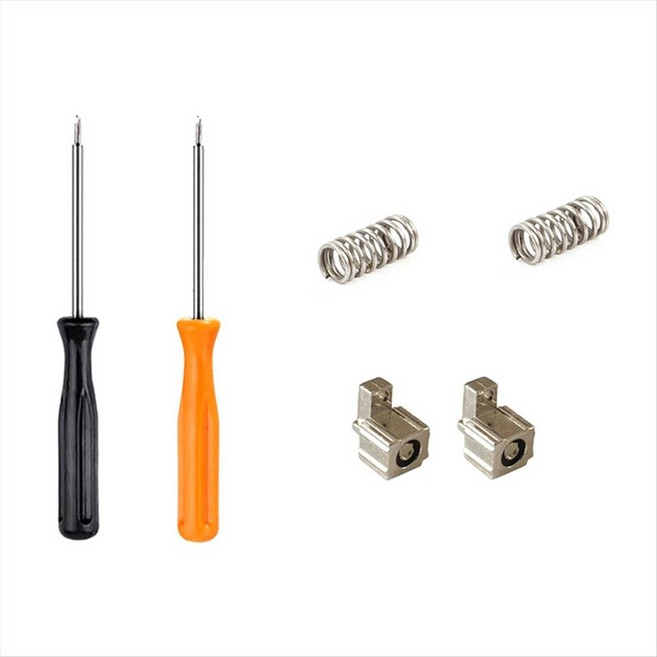 Nintend Switch NS NS NS Joycon 교체 수리 부품 Joy-Con 느슨한 수리 버클 잠금 실버에 대한 버클 잠금, 은