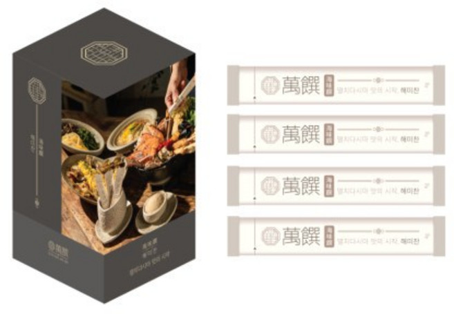 만찬 초간편 멸치다시마 육수분말스틱 해미찬 1상자(4g x 30포), 1개, 120g