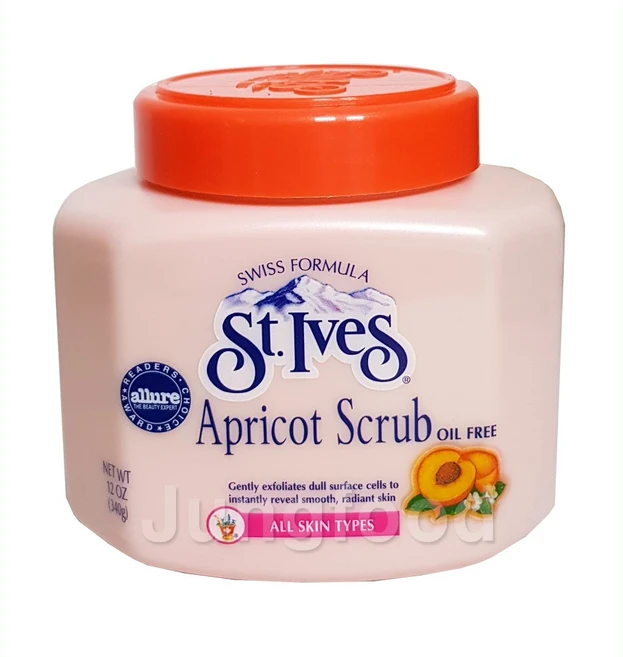 ST.IVES 세인트 아이브스 스크럽 대용량(340g) 살구씨, 340g, 1개 - 쿠팡