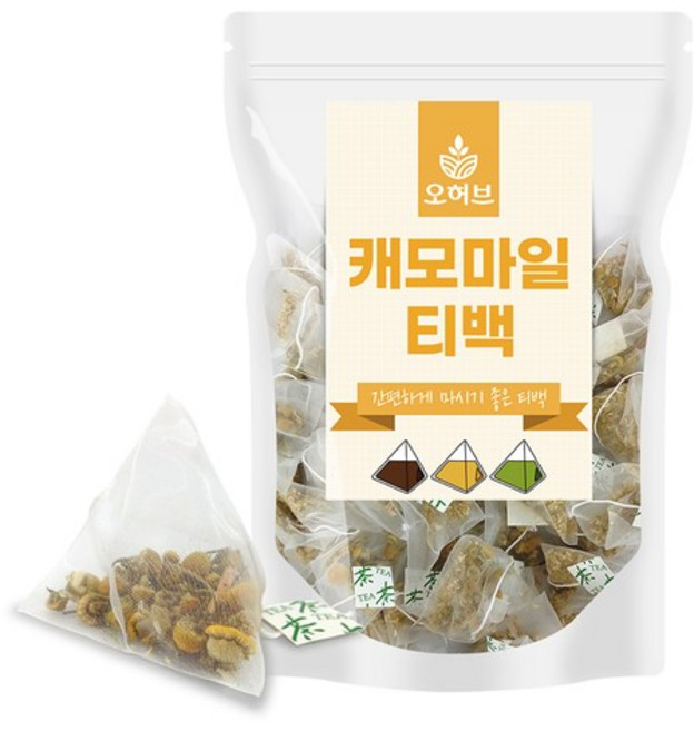 캐모마일티백 캐모마일차 25개 삼각티백차 허브차 허브티