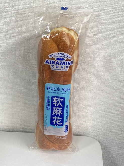 软麻花 酸奶味 말랑말랑 꽈배기 크림맛 180g, 1개