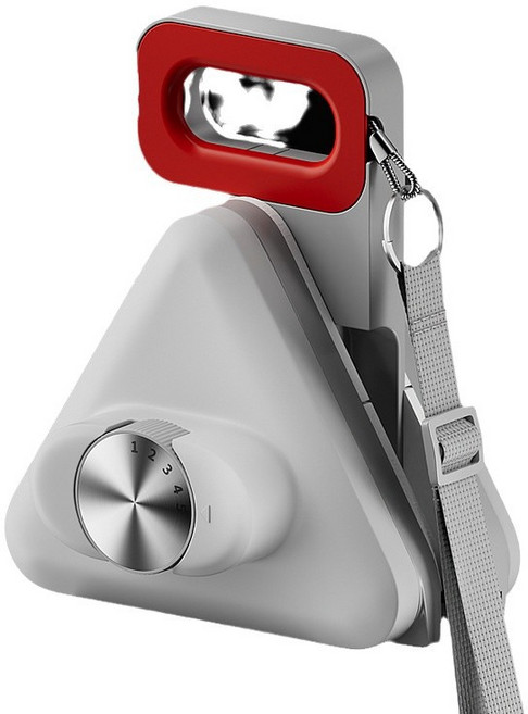 [SMTONE]가정용 흡착식 유리창 청소기 자석흡착 유리닦이 외부창문 유리청소기 5단 자력조절 양면 유리창 닦이, 5-25mm, 화이트, 1세트