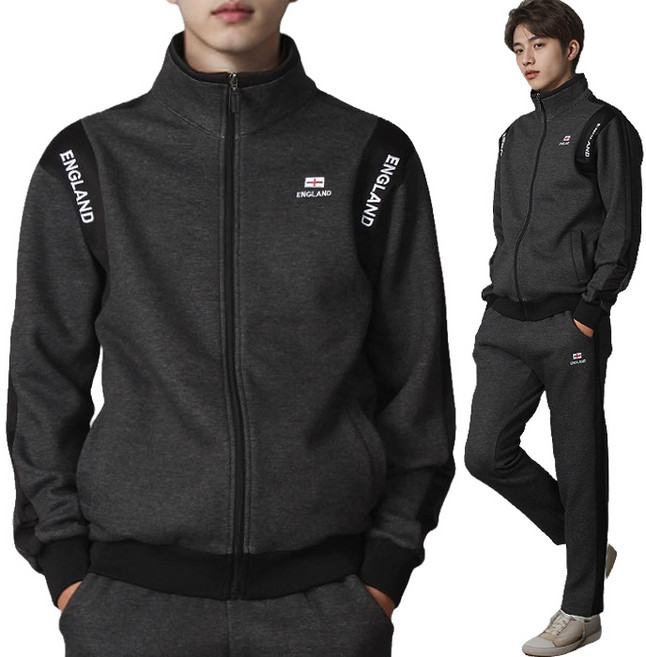 M-2XL까지 남성용 잉글랜드 트레이닝복 세트