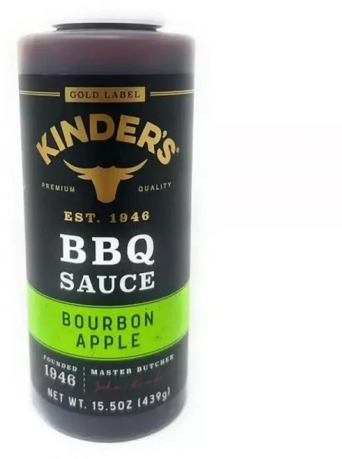 Kinder's BBQ Sauce 버번 450ml 15.5온스 1병, 1개