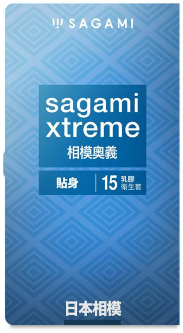 SAGAMI 相模奧義 Xtreme 貼身衛生套, 1個, 15個裝