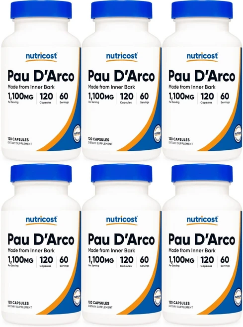 뉴트리코스트 포다르코 1100mg, 6개, 120정 - 쿠팡