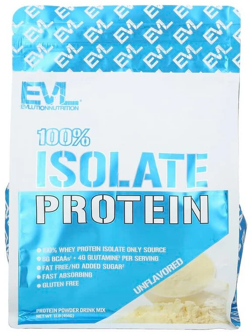 이보루션뉴트리션 100% 분리 단백질 무맛 454g(1lb) EVL-02848, 1개, 454g - 쿠팡