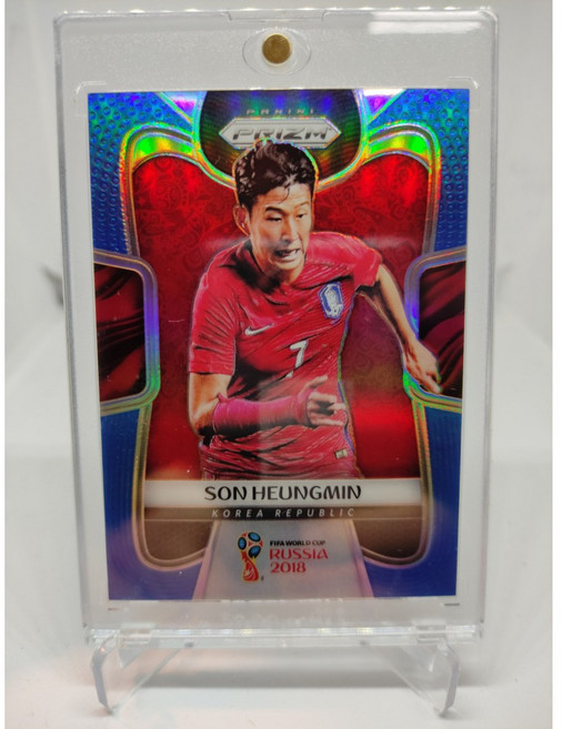 손흥민카드 2018 Panini Prizm Worldcup BLUE 월드컵 축구카드, 1개