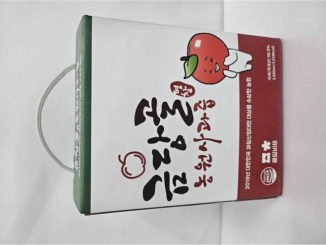 생사과즙 평창 금당골농원사과즙, 1박스, 3L