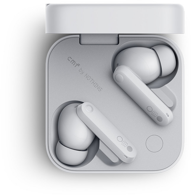 낫싱 CMF 버즈 프로2 노이즈캔슬링 블루투스 이어폰 멀티포인트 공간오디오 LDAC, 라이트 그레이