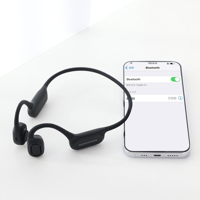 [신제품출시] 골전도 무선 음성증폭기 소리증폭기 BE-33 인체공학디자인, 1개, 골전도 BE-33