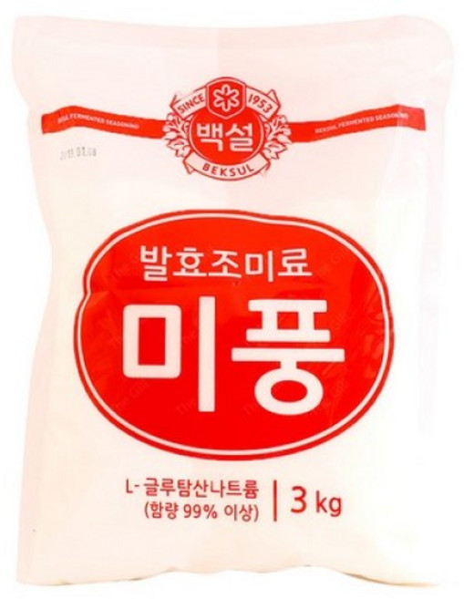 백설 미풍, 3kg, 1개