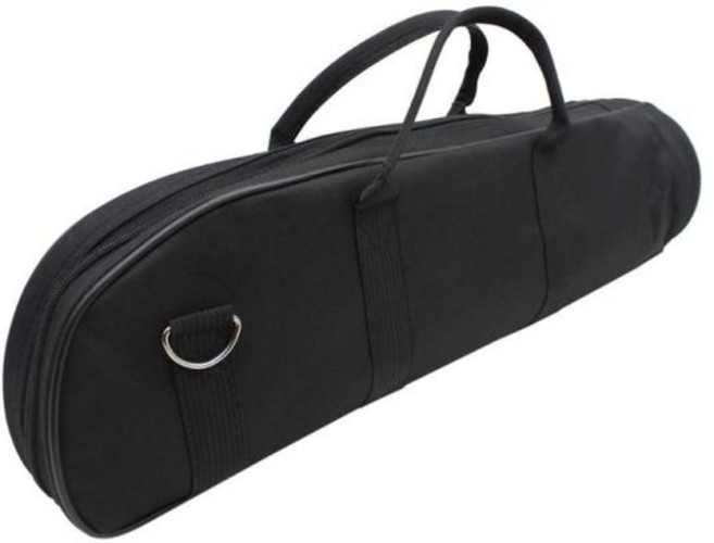 트럼펫 운반 가방 방수 공연 패딩 뮤지컬 조절 가능한 어깨 끈이있는 관악기 케이스, 한개옵션0, 1개