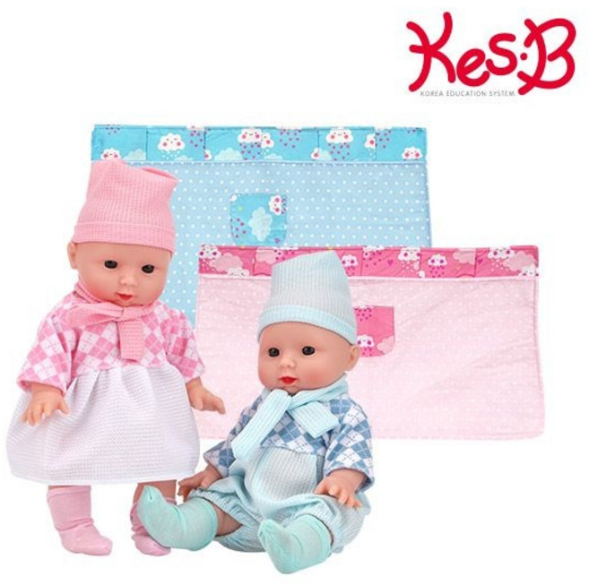 [캐스B]플레이 코코어부바인형+포대기2장세트(1373set), [캐스B]플레이 코코어부바인형+포대기2장세트(1373s