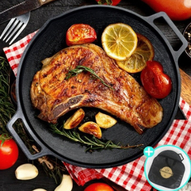 솥뚜껑 그리들 국산 30cm 깊은 고기 불판 삼겹살 전골 캠핑 인덕션 업소용