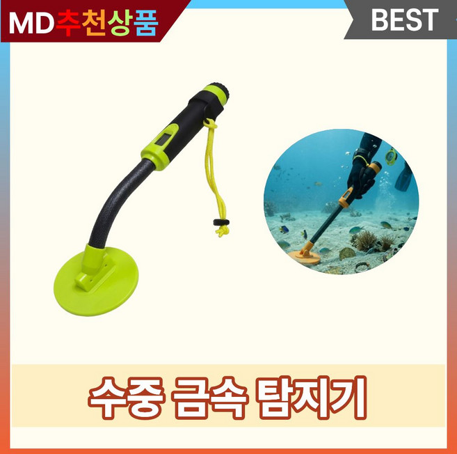 이그랩스 수중 금속탐지기 전문가용 고성능 방수 탐지봉 수중 보물찾기, 1개
