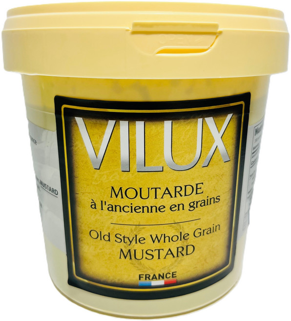 VILUX 芥末籽醬 法式芥末籽醬, 1kg, 1個