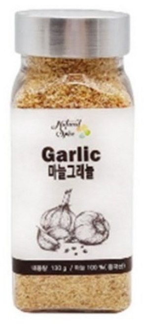 내츄럴스파이스 마늘그래뉼, 130g, 2개