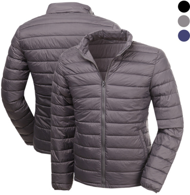 제로골프 덕다운 보온 경량 패딩점퍼