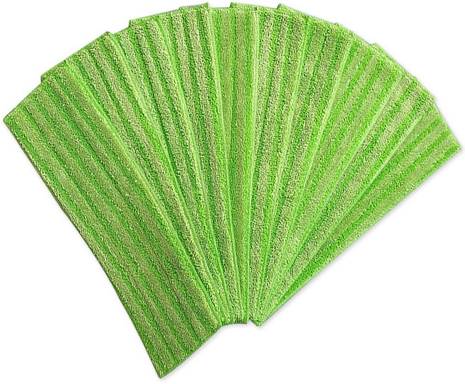 고급물걸레용 극세사 밀대패드 스트라이프, 10개