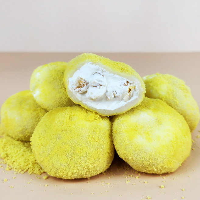 옥수수생크림치즈떡 10개입 퓨전 크림떡 고급 선물세트 주문 개업 이사 답례 굳지않는 수능 수험생, 옥수수 생크림 10개입 개별포장